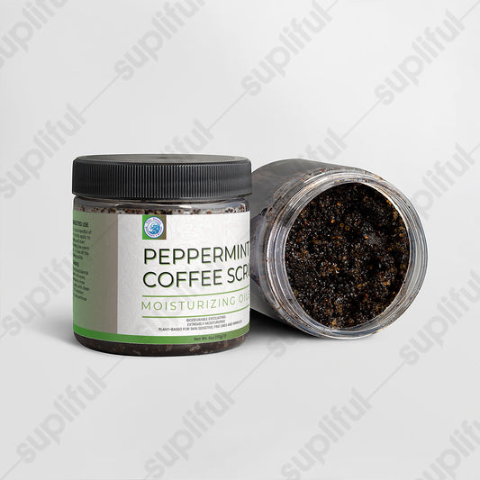 Peppermint Coffee Scrub